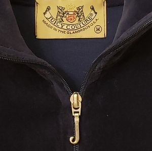 EUC Juicy Couture Vintage Velour Track Jacket Size Girls M 🇺🇸 USA